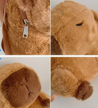 mochila morral de kapibara