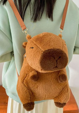 mochila morral de kapibara